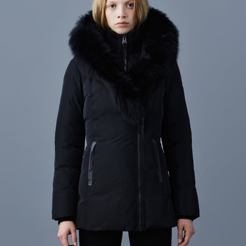 MACKAGE ADALI-BX BLACK L - BRAND NEW LADIES DOWN COAT - Picture 2 of 6